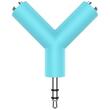 PowerLocus Casti pentru copii, Wireless, Bobo Kids, Blue