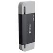 Devia Cititor Card 2in1 Leopard Series USB si Type-C, 2.0, SD/TF, Negru