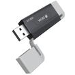 Devia Cititor Card 2in1 Leopard Series USB si Type-C, High-Speed 3.0, SD/TF, Negru