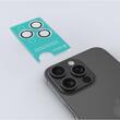 Devia Folie Sticla Camera Peak Series Crystal iPhone 16 Pro / 16 Pro Max pachet de 3 buc Transparent