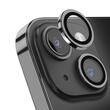 Devia Folie Sticla Camera Peak Series iPhone 15 / 15 Plus pachet de 2 buc Gri
