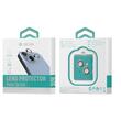 Devia Folie Sticla Camera Peak Series iPhone 15 / 15 Plus pachet de 2 buc Gri