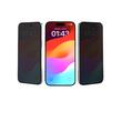 Devia Folie Sticla Van Series Full Privacy iPhone 15, cu kit montare Negru