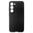 Devia Husa Carbon Fiber Texture Shockproof Samsung Galaxy S23 Negru
