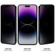 Eiger Folie Sticla Mountain Glass Privacy iPhone 15 / 15 Pro Negru