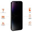 Eiger Folie Sticla Mountain Glass Privacy iPhone 15 Plus / 15 Pro Max Negru
