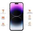 Eiger Folie Sticla Mountain Glass Ultra iPhone 15 / 15 Pro Clear