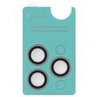 Devia Folie Sticla Camera Peak Series iPhone 16 Pro / 16 Pro Max pachet de 3 buc Gri