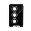 Devia Folie Sticla Camera Peak Series Samsung Galaxy S24,pachet de 3 buc,Negru