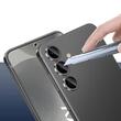 Devia Folie Sticla Camera Peak Series Samsung Galaxy S24 Plus, pachet de 3 buc,Argintiu