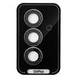 Devia Folie Sticla Camera Peak Series Samsung Galaxy S24 Plus, pachet de 3 buc,Negru