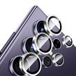 Devia Folie Sticla Camera Peak Series Samsung Galaxy S24 Ultra, pachet de 5 buc,Argintiu