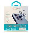 Devia Folie Sticla Camera Peak Series Samsung Galaxy S24 Ultra, pachet de 5 buc.Negru