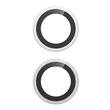 Devia Folie Sticla Camera Peak Series iPhone 17 Argintiu, pachet de 2 buc