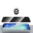 Devia Folie Sticla Van Series Full Screen Privacy iPhone 17 Black, kit special de montare