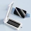 Devia Folie Sticla Van Series Full Screen Privacy iPhone 17 Black, kit special de montare