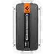 Spigen Folie Sticla Glass tR EZ Fit iPhone 15 set 2 buc, kit de montare, Black