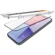 Spigen Folie Sticla Glass tR EZ Fit iPhone 15 set 2 buc, kit de montare, Black