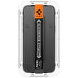 Spigen Folie Sticla Glass tR EZ Fit iPhone 15 Pro, set 2 buc, kit de montare, Black