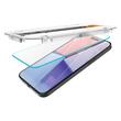 Spigen Folie Sticla Glass tR EZ Fit iPhone 15 Pro Max, set 2 buc, kit de montare, Transparent