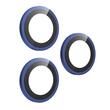Devia Folie Sticla Camera Peak Series iPhone 17 Pro/ 17 Pro Max Albastru, pachet de 3 buc