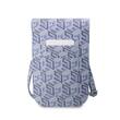 Guess Geanta pentru Telefon GCube Stripes Albastru