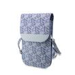 Guess Geanta pentru Telefon GCube Stripes Albastru