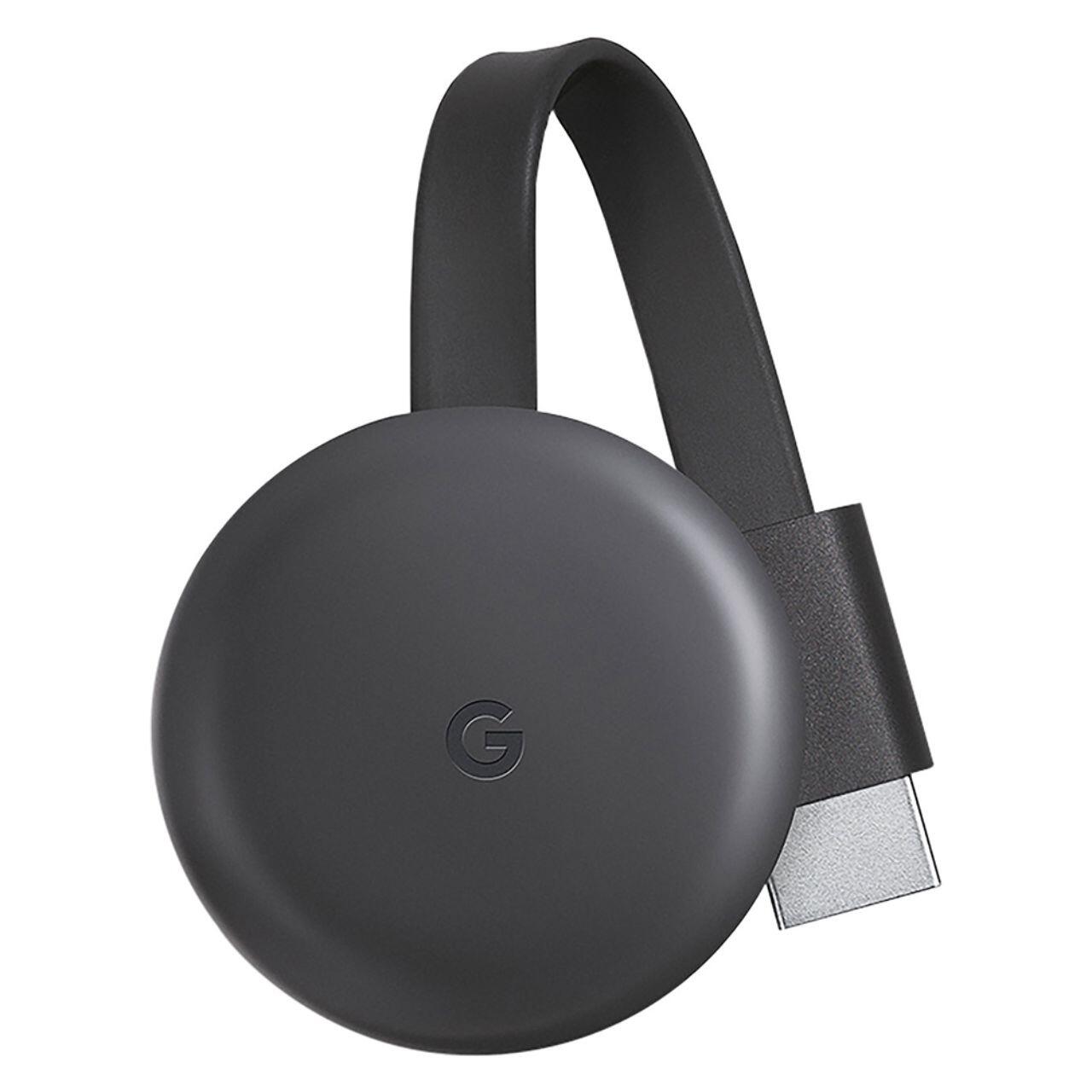 Chromecast Google 3 Black HDMI Streaming, Full HD, 1080p 60fps ARCO B2B