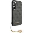 Guess Husa 4G Charms Samsung Galaxy S24 Plus Gri