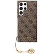 Guess Husa 4G Charms Samsung Galaxy S24 Ultra Maro