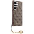 Guess Husa 4G Charms Samsung Galaxy S24 Ultra Maro