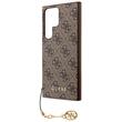 Guess Husa 4G Charms Samsung Galaxy S24 Ultra Maro