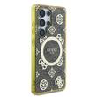Guess Husa 4G Gold Electroplated Peony Pattern Samsung Galaxy S25 Ultra Maro