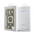 Guess Husa 4G Gold Electroplated Peony Pattern Samsung Galaxy S25 Ultra Maro