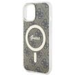 Guess Husa 4G MagSafe iPhone 15 Maro