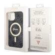 Guess Husa 4G MagSafe iPhone 15 Negru