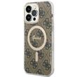 Guess Husa 4G MagSafe iPhone 15 Pro Maro