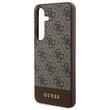 Guess Husa 4G Metal Gold Logo Samsung Galaxy S24 Maro