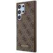 Guess Husa 4G Metal Gold Logo Samsung Galaxy S24 Ultra Maro 