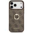Guess Husa 4G Ring Stand iPhone 17 Pro Max Maro