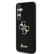 Guess Husa Fixed Glitter 4G Metal Logo Samsung Galaxy S25 Negru