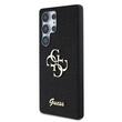 Guess Husa Fixed Glitter 4G Metal Logo Samsung Galaxy S25 Ultra Negru