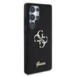 Guess Husa Fixed Glitter 4G Metal Logo Samsung Galaxy S25 Ultra Negru