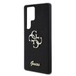 Guess Husa Fixed Glitter 4G Metal Logo Samsung Galaxy S25 Ultra Negru