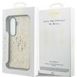 Guess Husa Fixed Glitter 4G Metal Logo Samsung Galaxy S26 Auriu