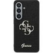Guess Husa Fixed Glitter 4G Metal Logo Samsung Galaxy S26 Negru