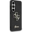 Guess Husa Fixed Glitter 4G Metal Logo Samsung Galaxy S26 Negru
