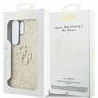 Guess Husa Fixed Glitter 4G Metal Logo Samsung Galaxy S26 Ultra Auriu