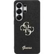 Guess Husa Fixed Glitter 4G Metal Logo Samsung Galaxy S26 Ultra Negru