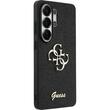 Guess Husa Fixed Glitter 4G Metal Logo Samsung Galaxy S26 Ultra Negru